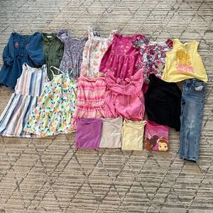 Girls 4T 5T Clothing Bundle